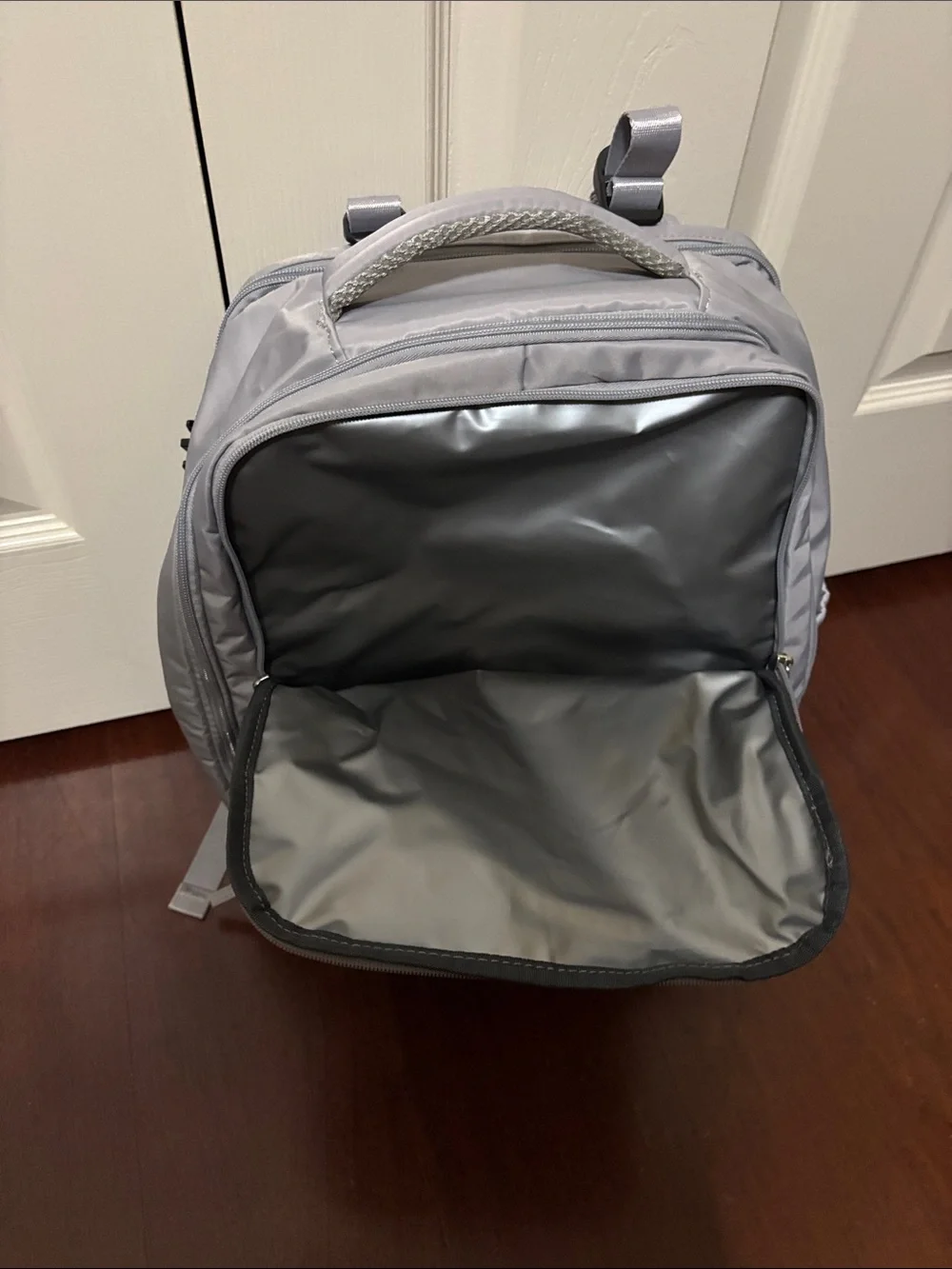 Women’s Gray Everyday Backpack - Lightweight, Durable Carry